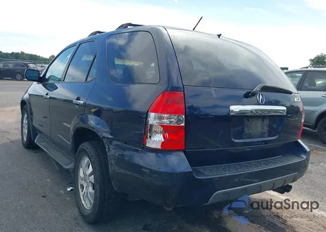 2003 Acura Mdx z USA, uszkodzony, nr VIN 2HNYD18953H548926
